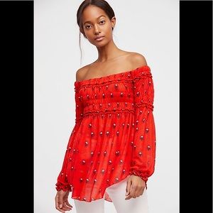 Free People She Cute Top xs